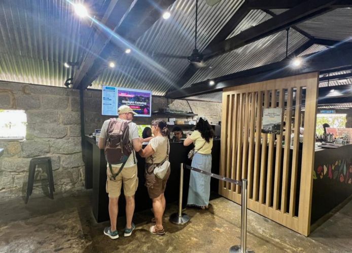 The Habitat Ticketing Counter