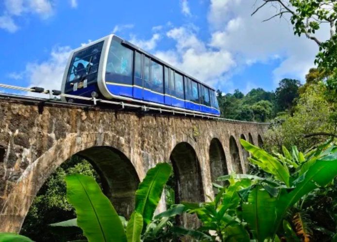 Option 1: Take the Funicular Train